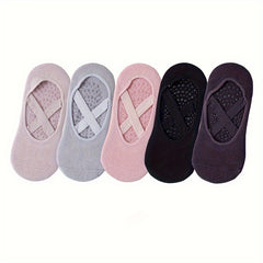 Women's Yoga Socks Silicone Non-slip Pilates Fitness Socks