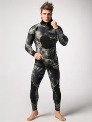 Men's 1.5mm Neoprene Hoodie Wetsuit Full Suit