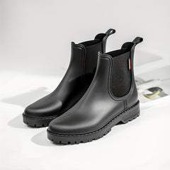 Women's Waterproof Rain Boots Comfortable Solid Outdoor Boots
