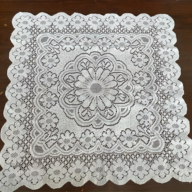 Vintage Nordic Lace Tablecloth for Table TV Cabinet Coffee Kitchen Dining