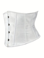 Strapless Corset Bustier Lace Up Body Shaper Women's Lingerie
