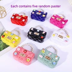 Cartoon PVC Handbag Coin Purse Crossbody Bag Messenger Bag