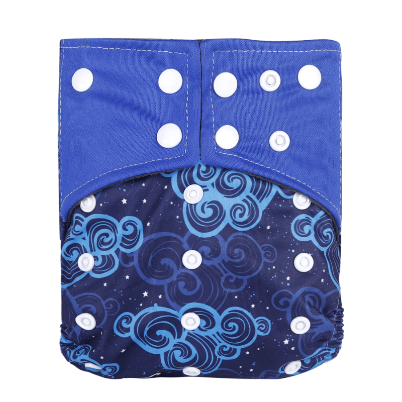 Bamboo Charcoal Baby Boy Cloth Diapers Reusable Animal Print