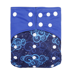 Bamboo Charcoal Baby Boy Cloth Diapers Reusable Animal Print
