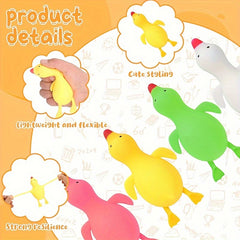 Duck Stress Ball Relax Toy for Party, Birthday, Classroom - 1pc