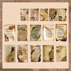 Retro Style Mixed Packaging Distressed Special Paper Cloud Dragon Paper