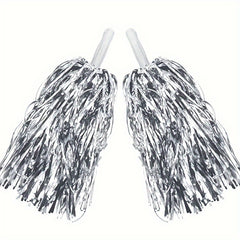 2pcs Cheerleading Pom Poms for Dance Sports Game Party