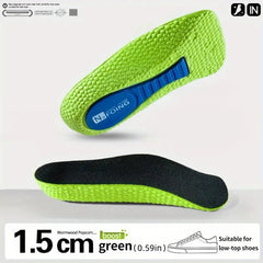 Memory Foam Height Increase Insoles Arch Support Orthopedic Insoles