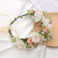 Children's Rose Wreath Hair Accessory for Wedding Party