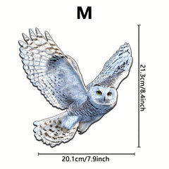 Whimsy Wooden Owl Puzzle Colorful Parrot Art Brain Teaser Focus Enhancer