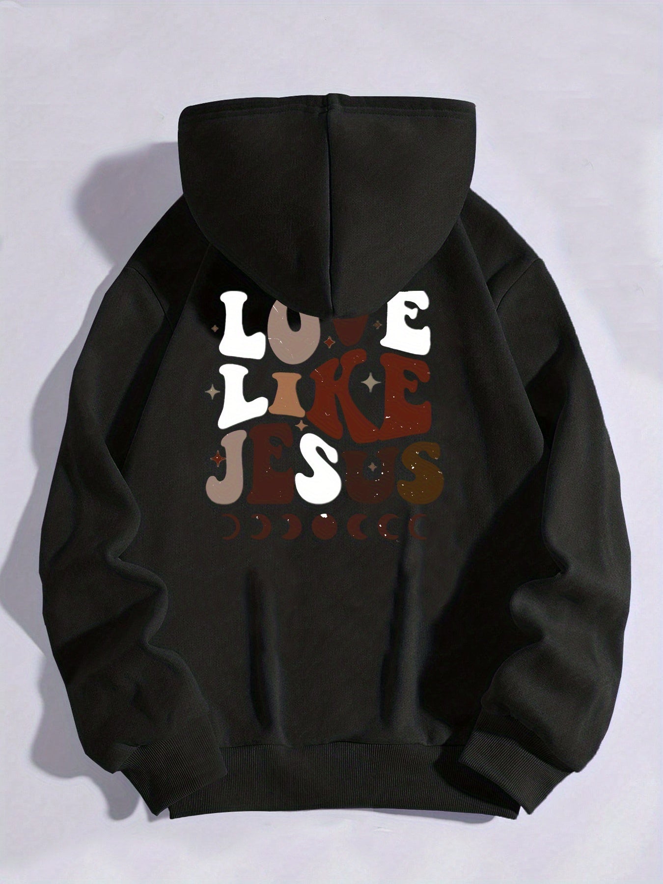 Kangaroo Pocket Hoodie Casual Long Sleeve Drawstring Hoodies Sweatshirt
