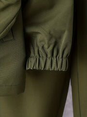 Boy's 3pcs Zip Up Jacket & Crossbody Bag & Cargo Pants Set