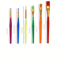 6pcs Art Graffiti Painting Pens Brushes