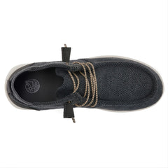 Men's Canvas Loafer Shoes Lightweight Slip On High Top