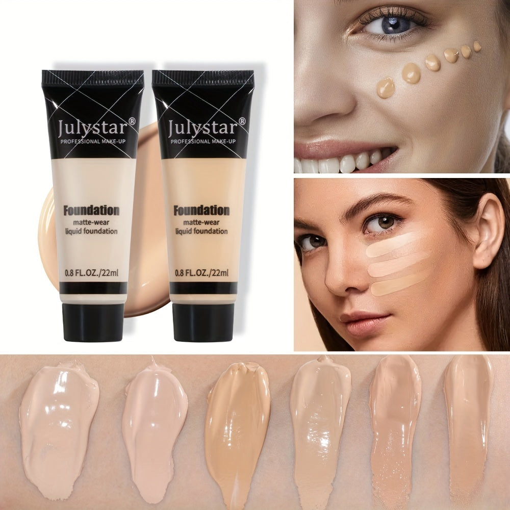 Matte Liquid Foundation Waterproof Concealer Makeup