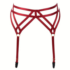 Gothic Waist Suspender Belt Body Harness Women's Lingerie Accessories