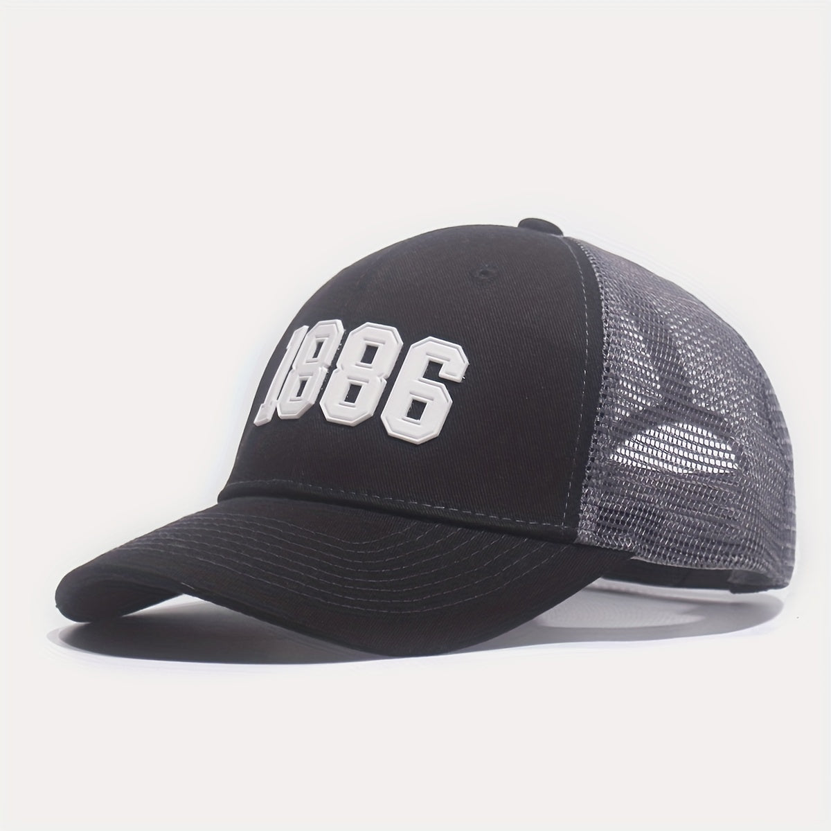 1886 Block Mesh Hat Trucker Baseball Cap