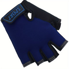 Kids Cartoon Half Section Outdoor Sports Gloves