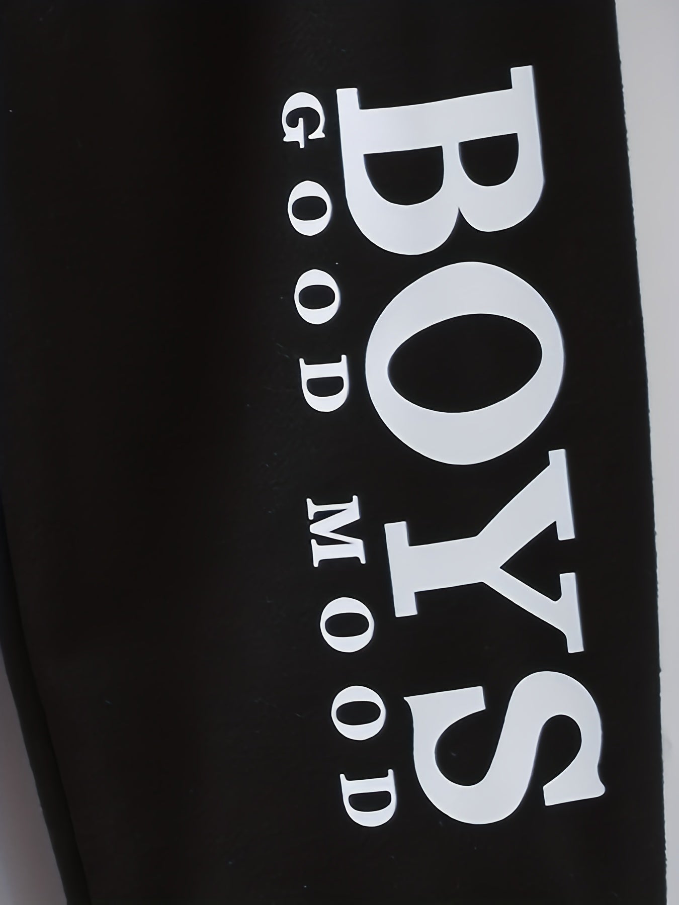 Boys 3pcs Hoodie Sweatshirt & Pants Set GOOD MOOD BOYS Print