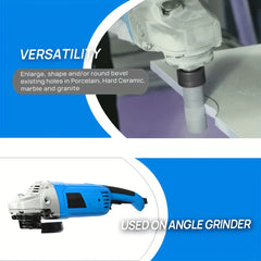 Diamond Finger Bit Coated Milling Bit for Tile Grinder Enlarging Holes M1