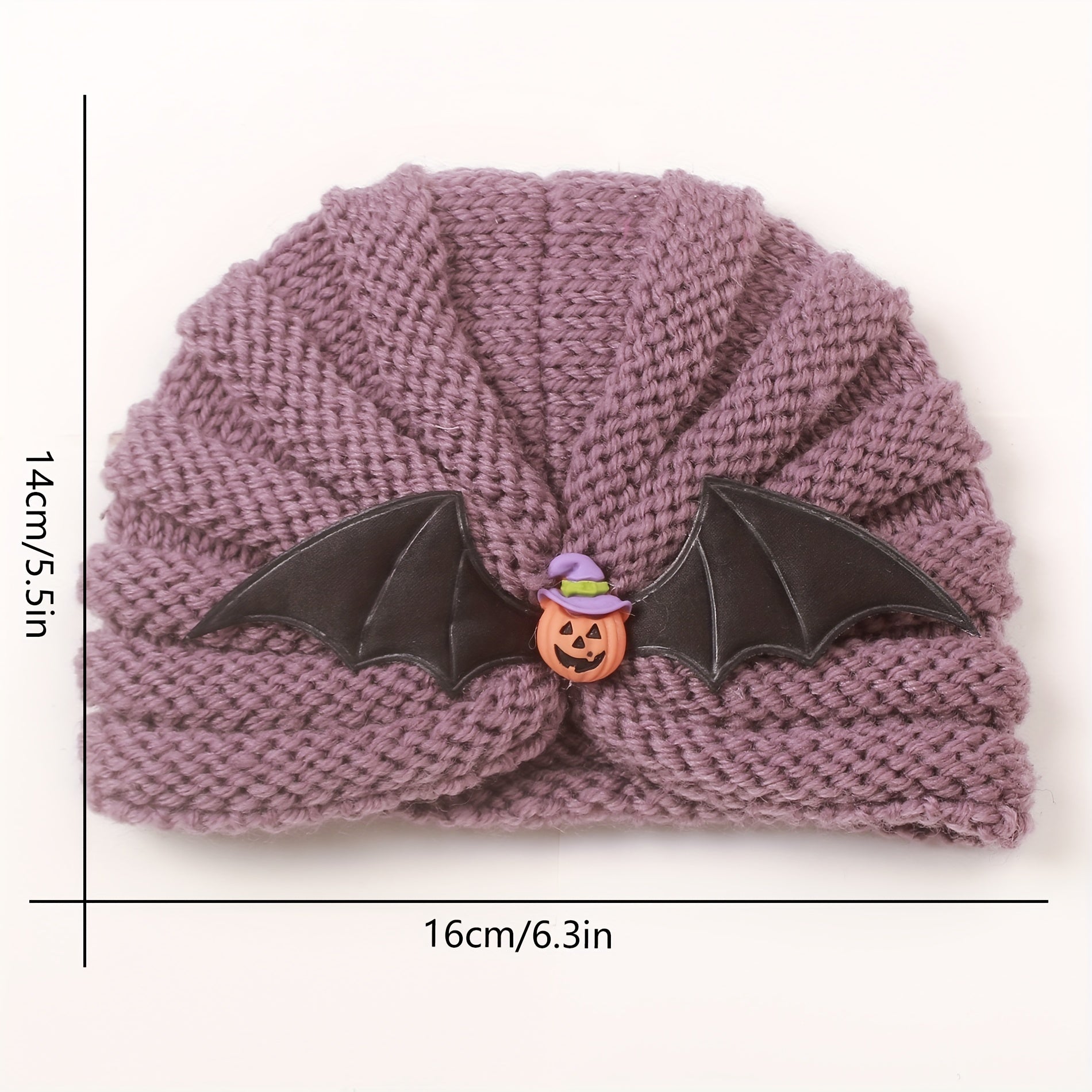 Little Devil Wings Knitted Warm Woolen Hat for Kids 0-3 Years Old