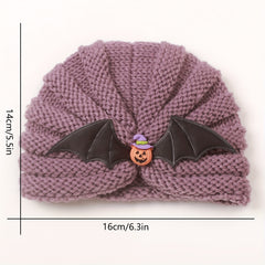 Little Devil Wings Knitted Warm Woolen Hat for Kids 0-3 Years Old