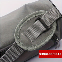 Yoga Mat Storage Bag with Zipper, Shoulder Strap & Handle
