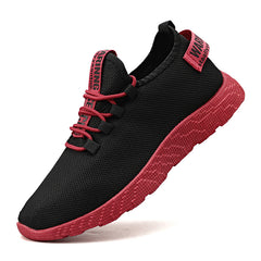 Men's Breathable Woven Running Shoes - Outdoor Sneakers