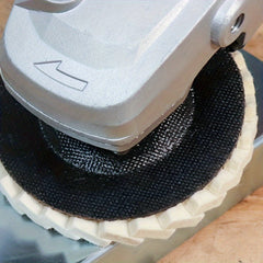 Wool Felt Polishing Wheel for Angle Grinder, Very Fine Wheel