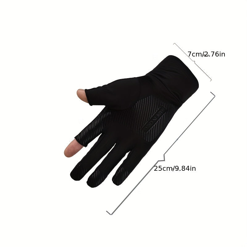 Summer Anti slip Cycling Gloves Thin Half Finger Gloves