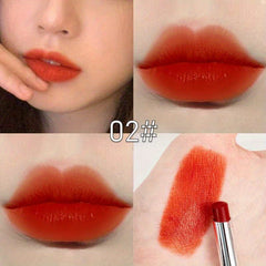 Matte Nude Red Lipstick Pen Velvet Lip Liner Pencil