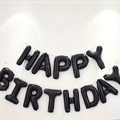 40 64 Cm Happy Birthday Set - Balloons and Banners
