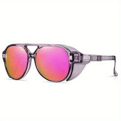 Men's Aviator Polarized Sunglasses Large Frame Windproof Goggles