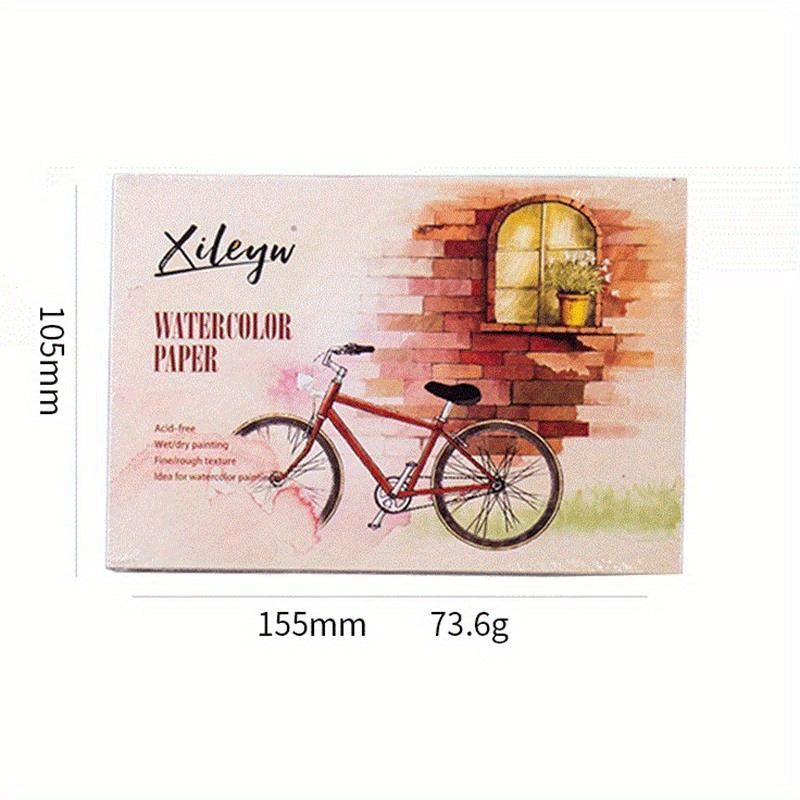 Watercolor Sketchbook Paper Drawing Painting Pencil Book School Supplies