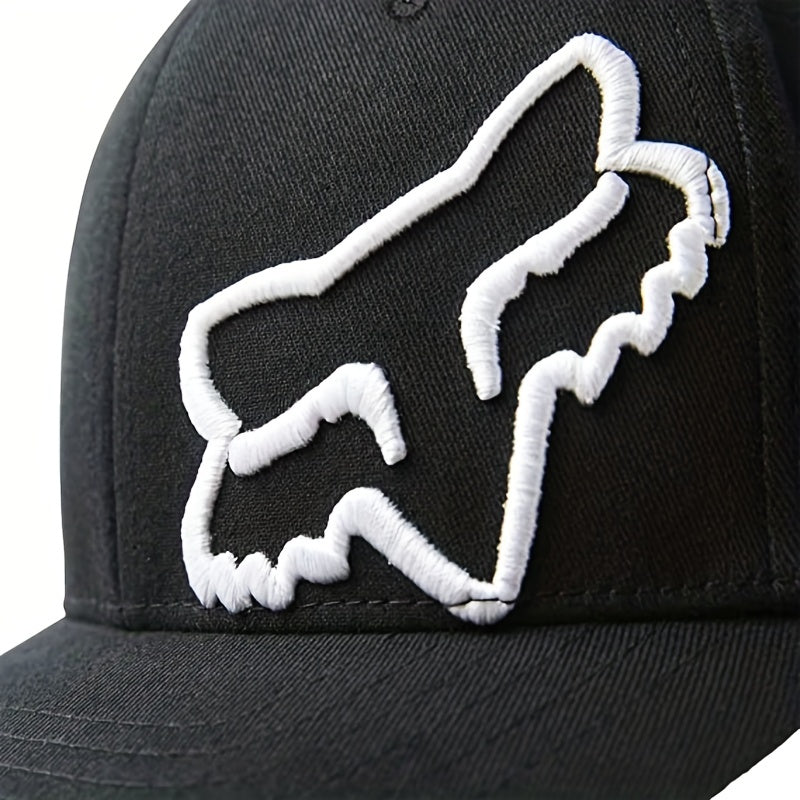 Men's Baseball Cap Sun Protection UV Protection Fox Embroidery Cap