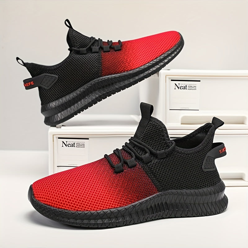 Men's Knitted Casual Shoes for Traveling Jogging