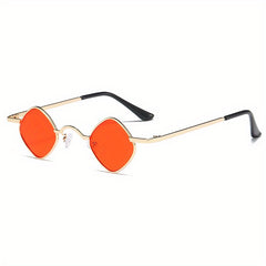 Boy's Retro Small Frame Sunglasses Hip Hop Show Travel Photo Prop