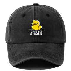 Yellow Duck Printed Baseball Cap Outdoor Sun Hat