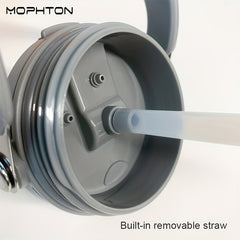 30oz Stainless Steel Insulated Cup With Straw