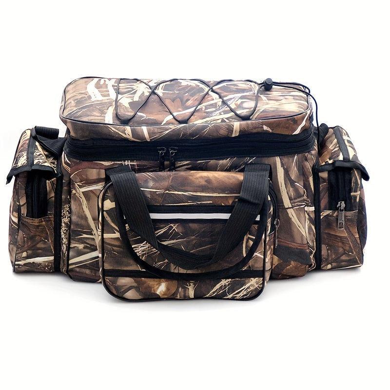 Large Capacity Fishing Bag Shoulder Handheld Storage Tackle Box
