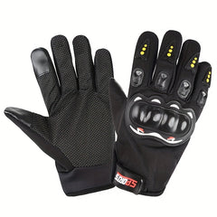Touchscreen Full Finger Motorcycle Gloves for Outdoor Sports