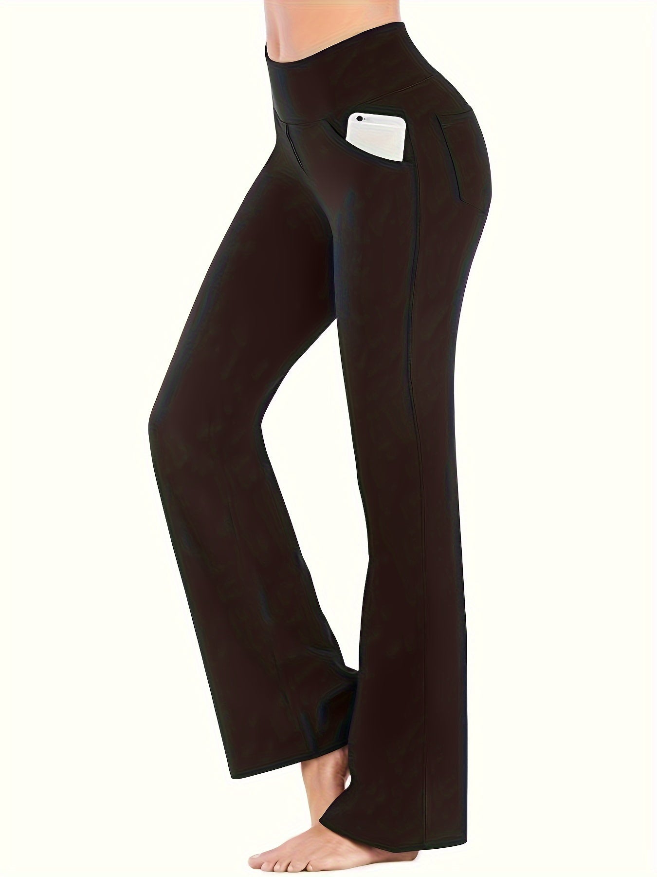 High Waist Yoga Pants Butt Lifting Flared Leggings Women's Activewear