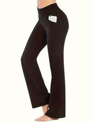 High Waist Yoga Pants Butt Lifting Flared Leggings Women's Activewear