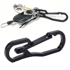 Titanium Carabiner Keychain for Camping and Hiking