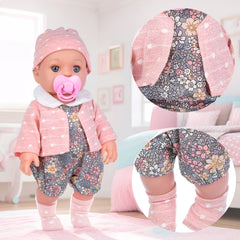12 Inch Realistic Reborn Baby Doll with Accessories - Party Play Halloween Chris