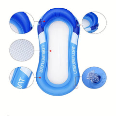 Inflatable Pool Lounger for Adults Float Hammock Raft
