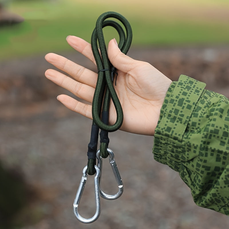 Heavy Duty Bungee Cords With Carabiner Clips for Tarp Waterproofing