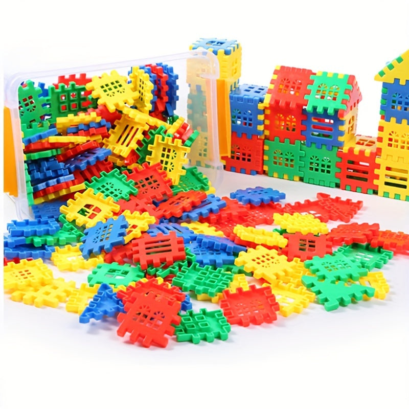 Large Block House Assembly Educational Toys Halloween