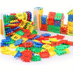 Large Block House Assembly Educational Toys Halloween