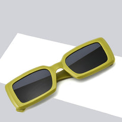 Stylish Oversized Square Sunglasses for Women Mirror Sun Protection Lenses